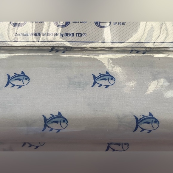 Southern Tide Printed Cotton Skip Jack King Sheet Set - Picture 3 of 6